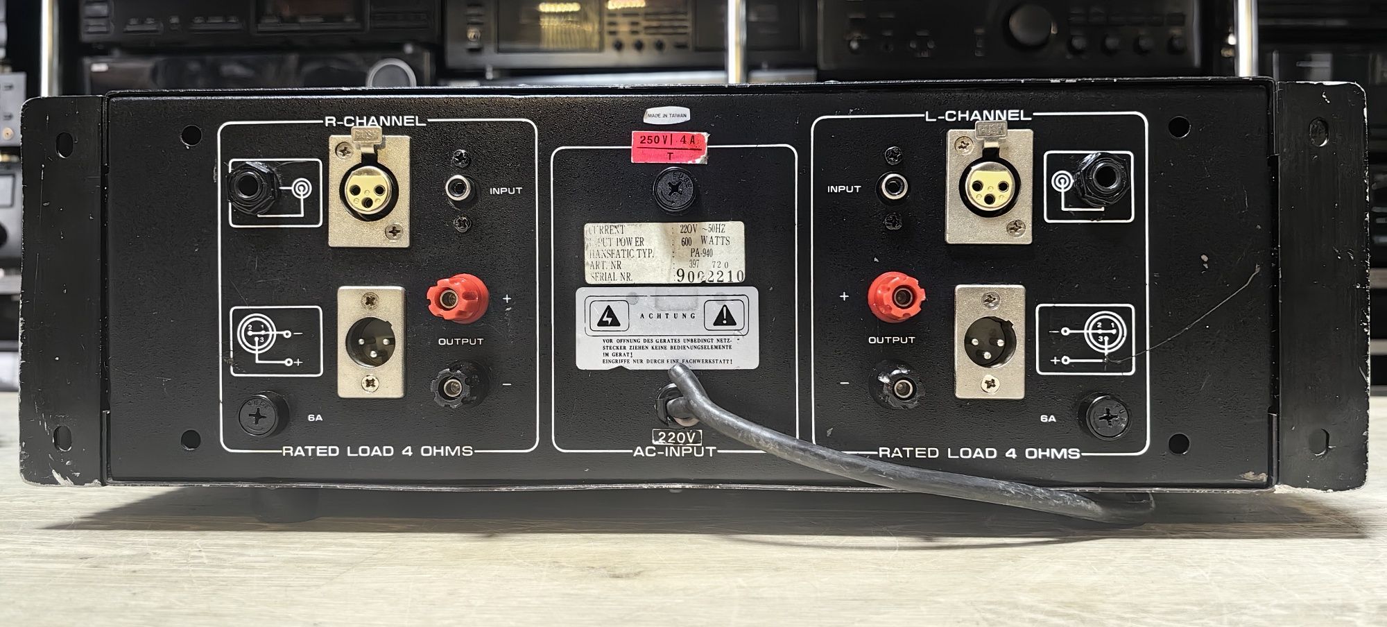 Підсилювач Better PA-940/4Ω