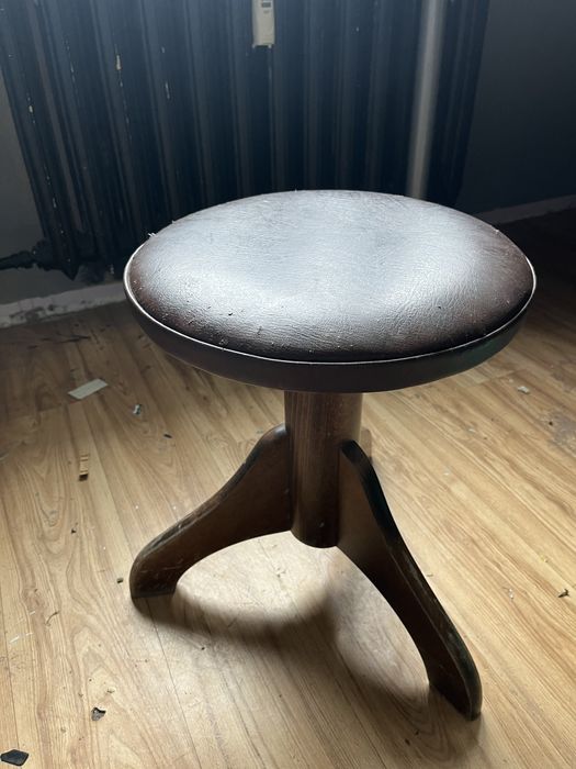 Stołek obrotowy regulowany trójnóg do pianina perkusji fortepianu