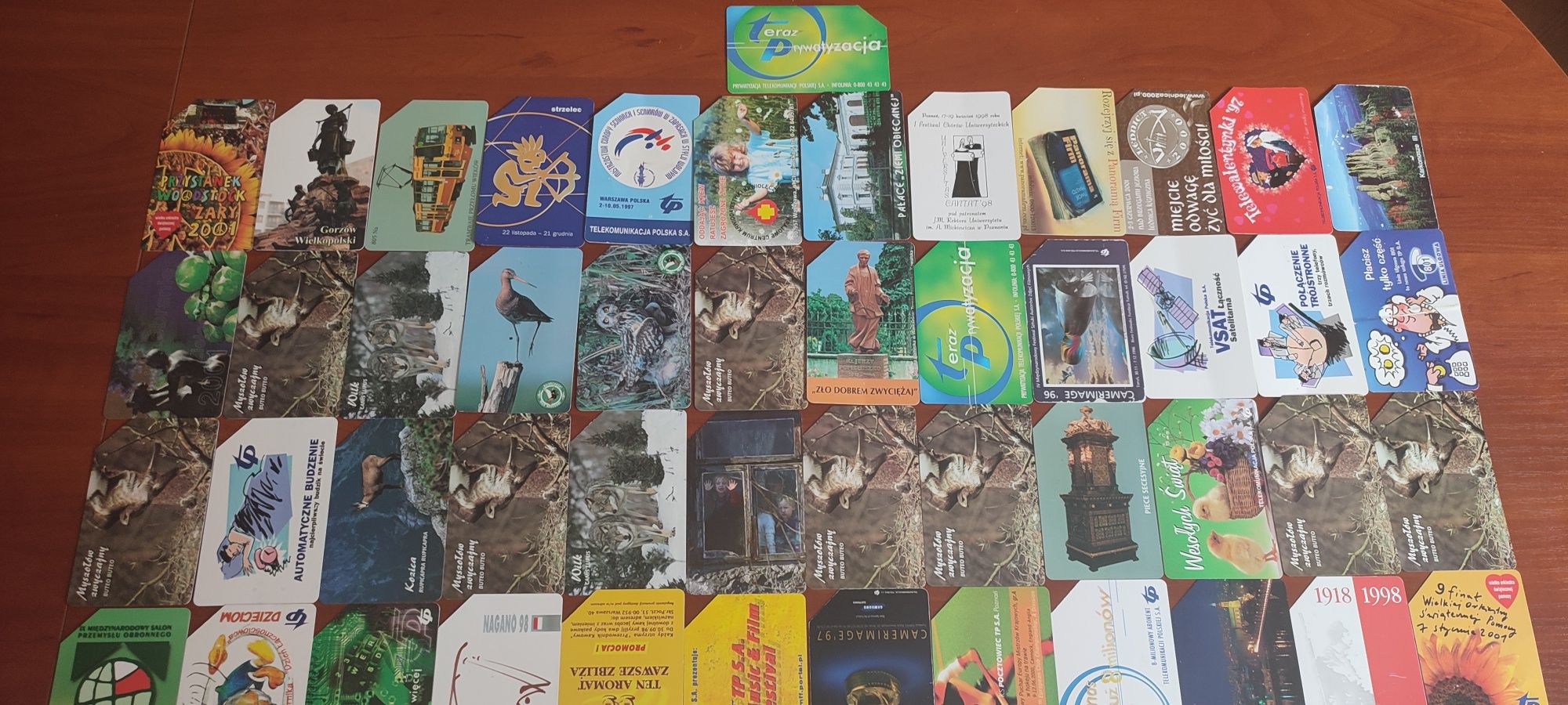 Stare karty telefoniczne