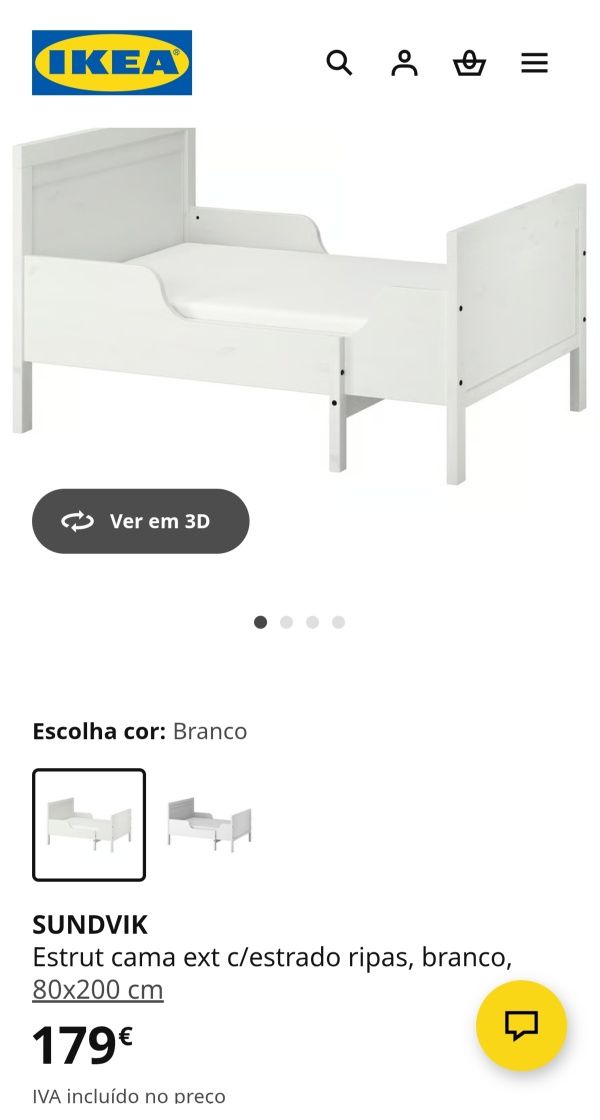 Cama Extensível SUNDIVIK