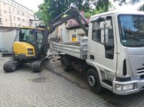 Wywóz Gruzu załadunek koparką