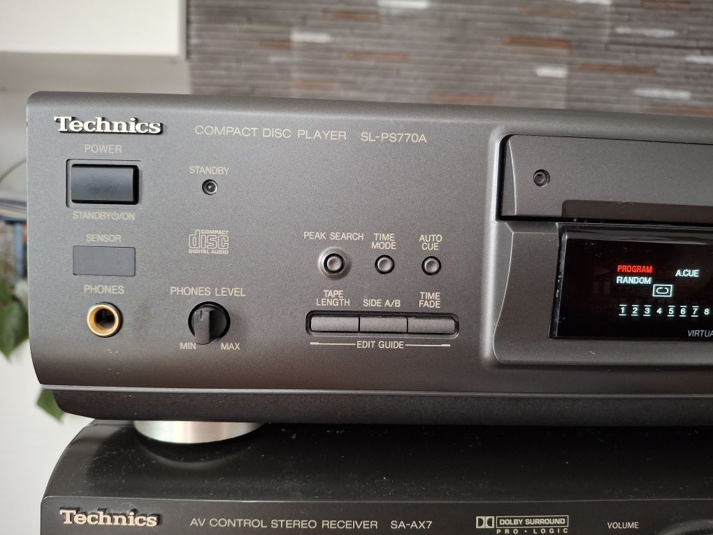 Technics CD SL-PS770A pilot stan idealny
