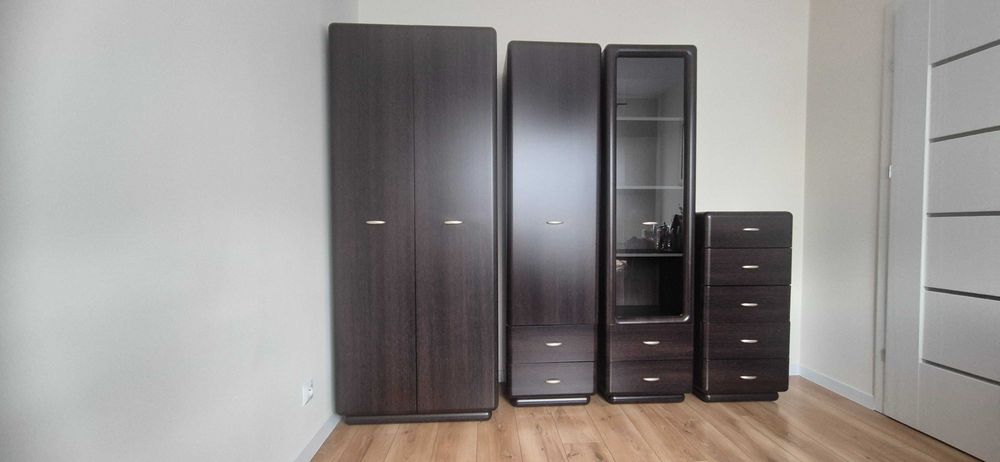 Zestaw mebli w kolorze wenge