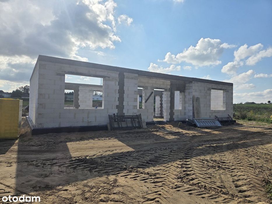 Na sprzedaż dom w stanie deweloperskim w Kunowicach