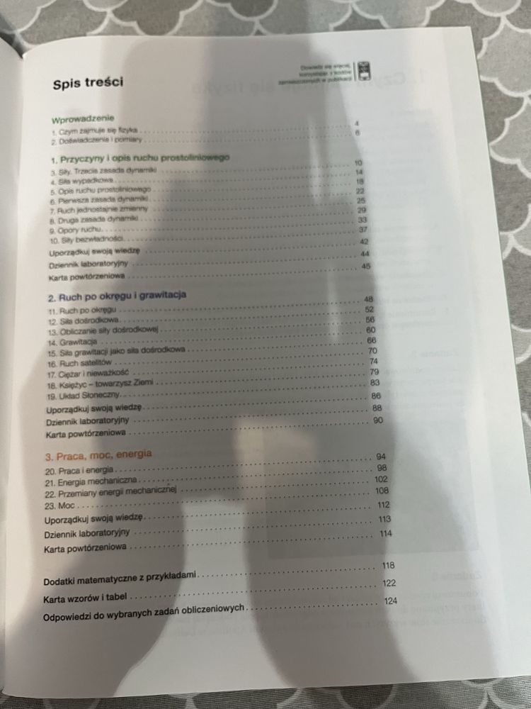 Karty pracy- Odkryć fizykę, fizyka 1, Nowa Era
