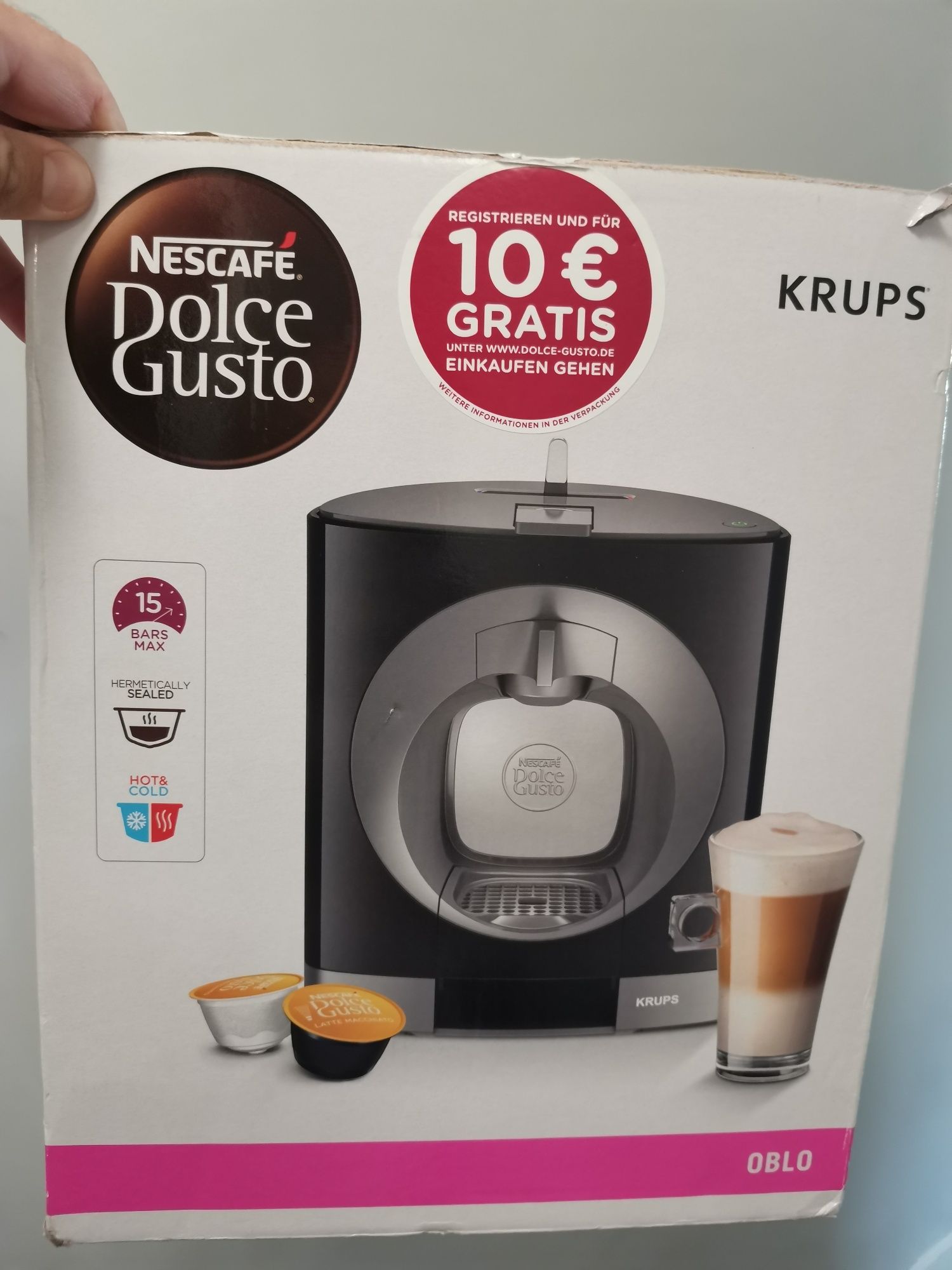 Капсульна каво машина krups nescafe dolce gusto