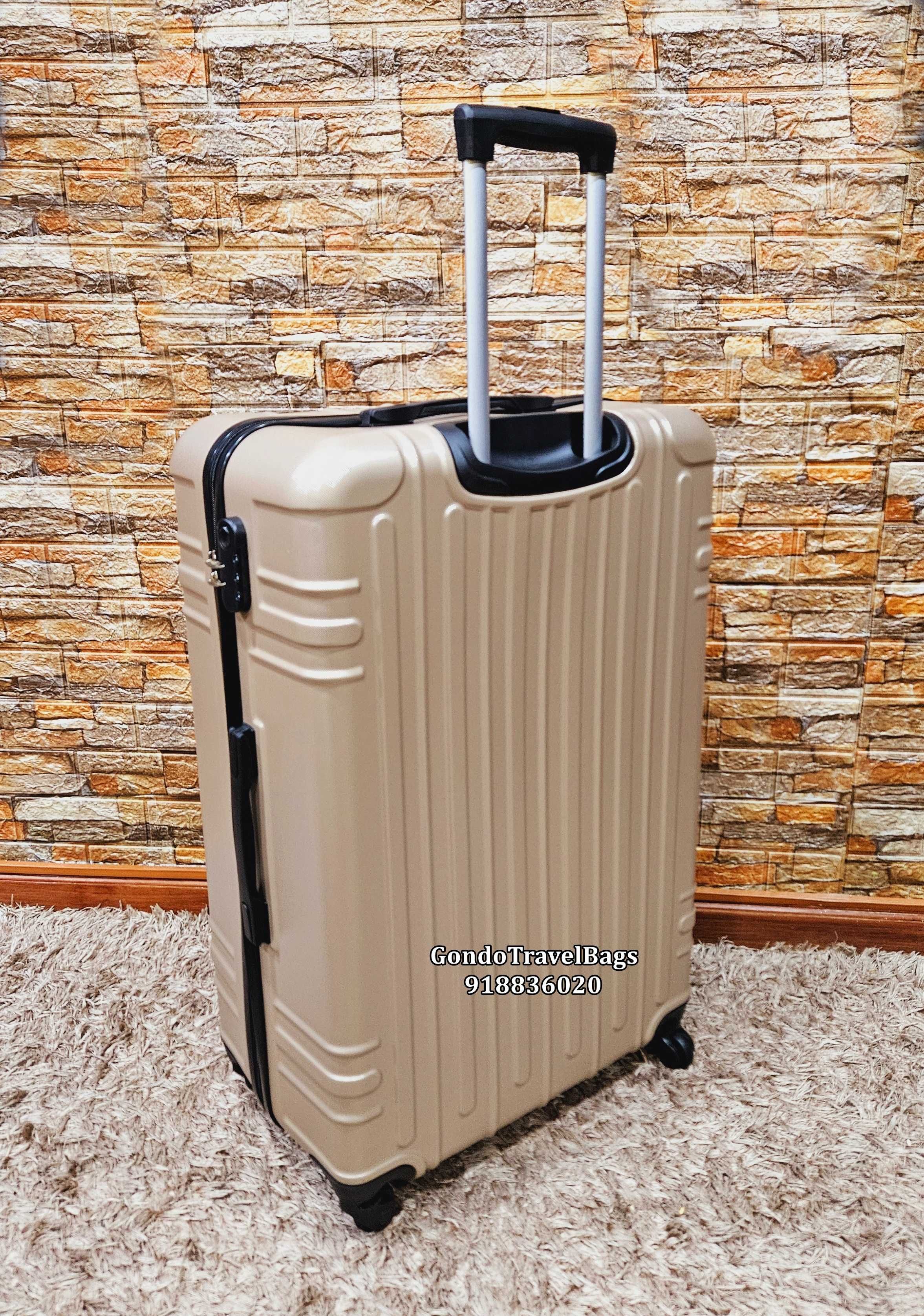 MALA PORÃO 36Kg EXTRA GRANDE - 80cm - NOVAS - Com Trolley Viagem