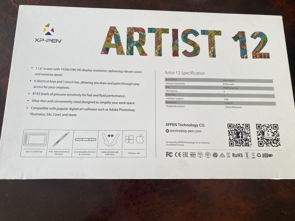 X PEN Artist 12