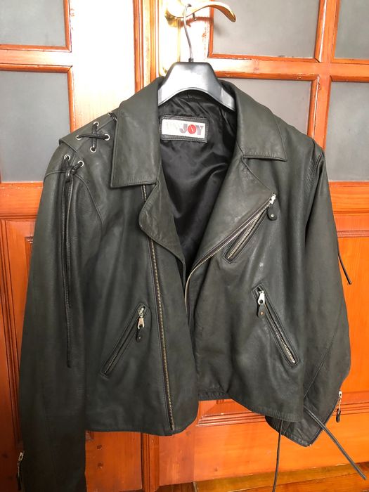 Куртка байкерська Косуха шкіряна 100% Натуральна шкіра Унісекс