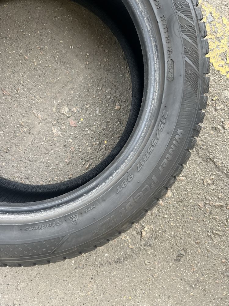 Резина зима 215 55 r17 hankook Winter I*Cept iZ2