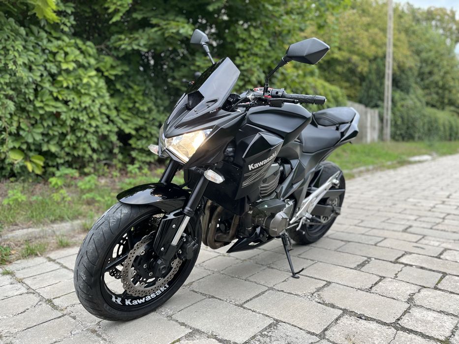 Kawasaki Z800 na A2 pełna moc Akrapovič