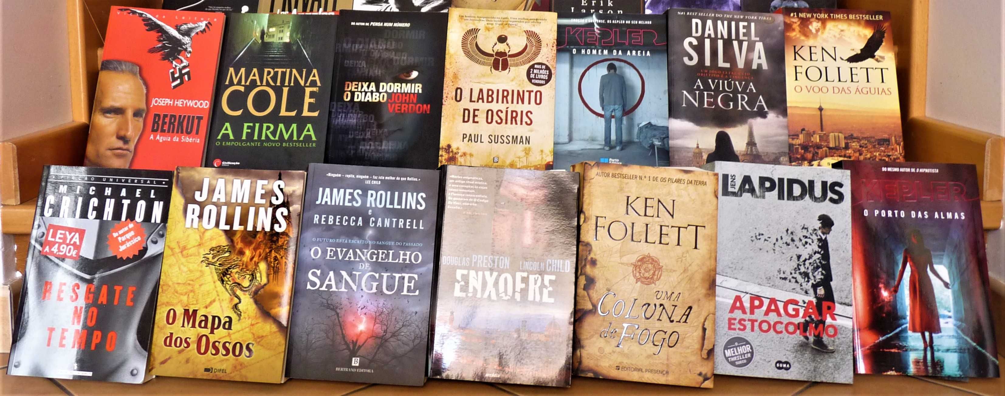 31 livros praticamente novos em língua portuguesa (baixa de preço)