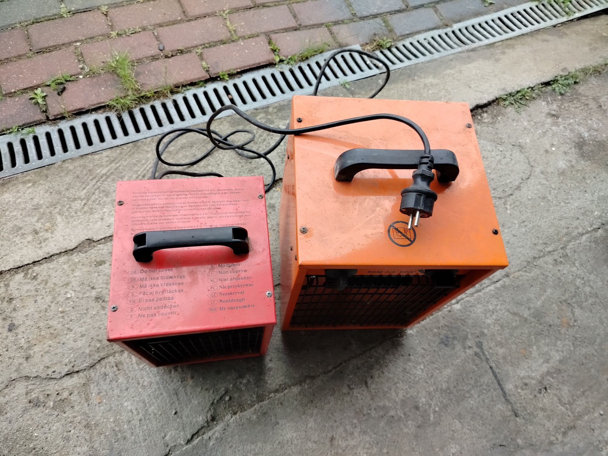 Nagrzewnica elektryczna 80 zł sztuka