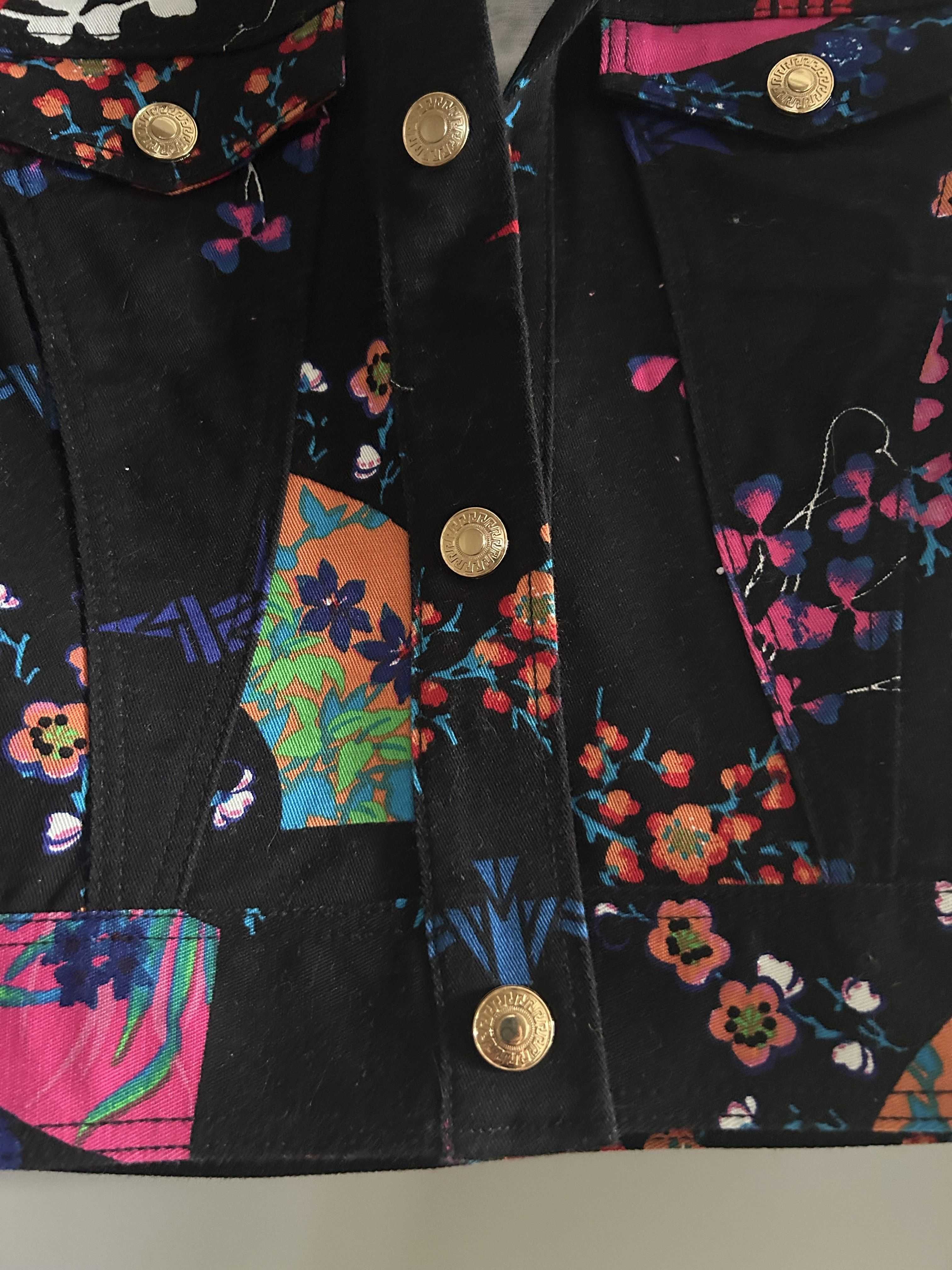 Kurtka jeansowa Versace dla H&M rozm 36
