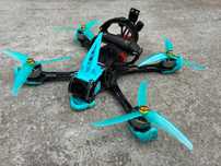 Dron fpv Geprc Mark 5, DJI O4 pro, elrs + części