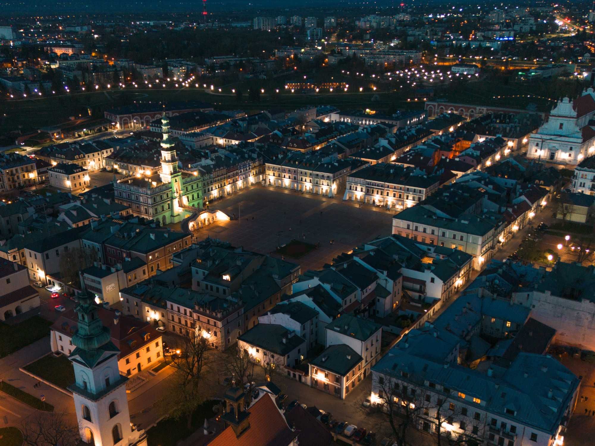 Zdjęcia i filmy z drona - dron Zamość i okolice