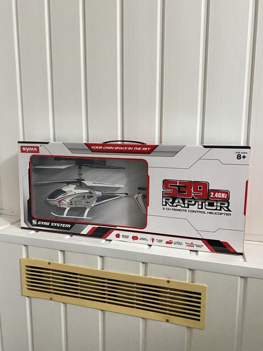 Радіокерований вертоліт SYMA S39 з 3,5-канальним зв'язком, вертолет