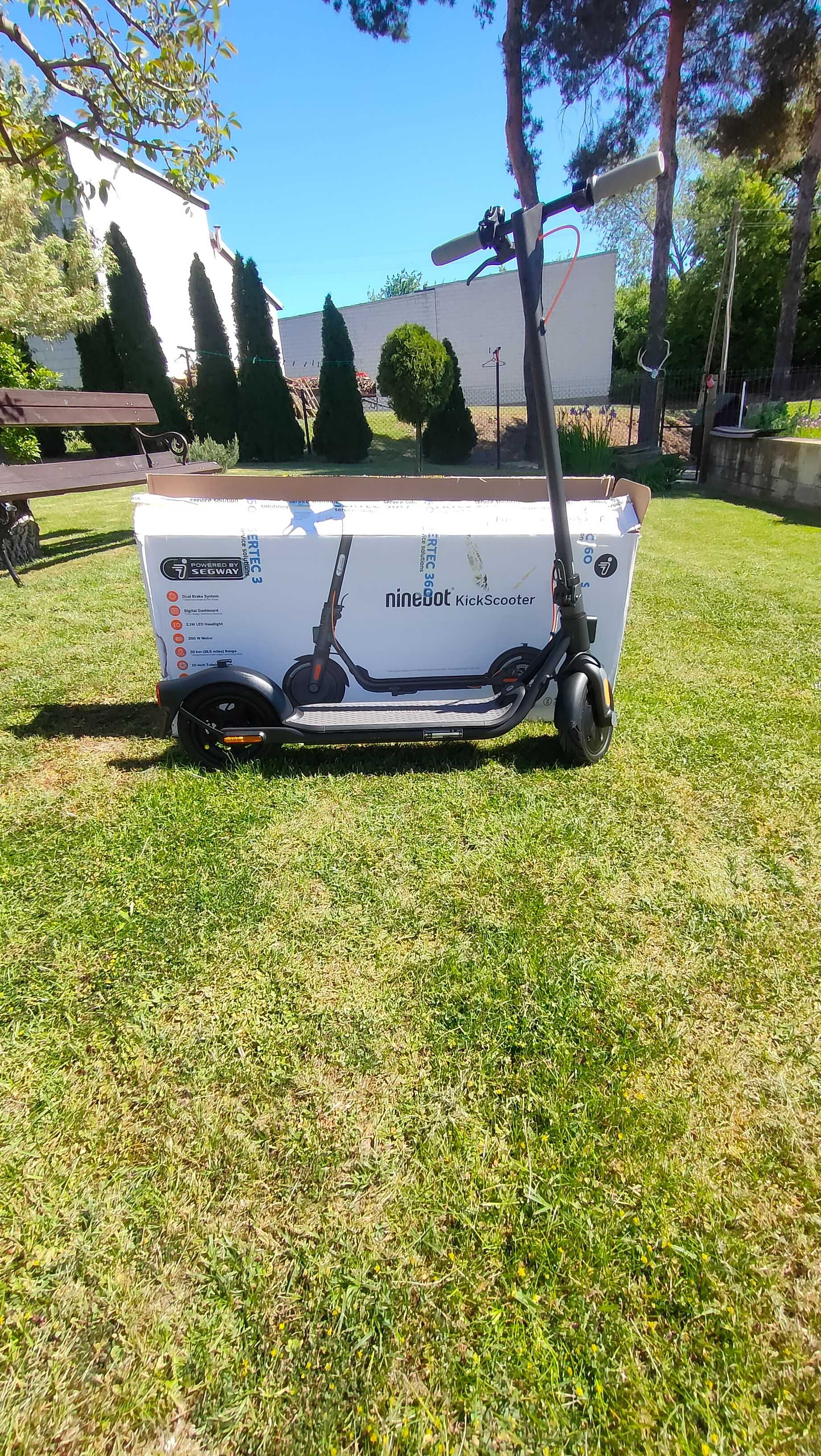 Hulajnoga elektryczna ninebot by segway kickscooter f30d