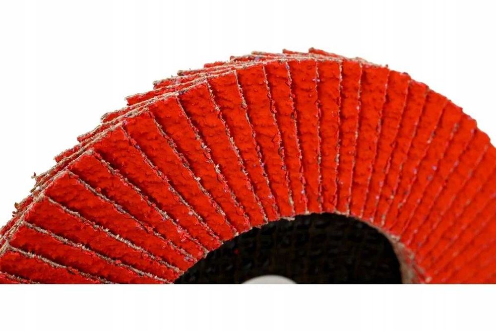 Tarcza ścierna listkowa piórkowa CERAMICZNA SZLIFOWANIA LAMELKA 125MM