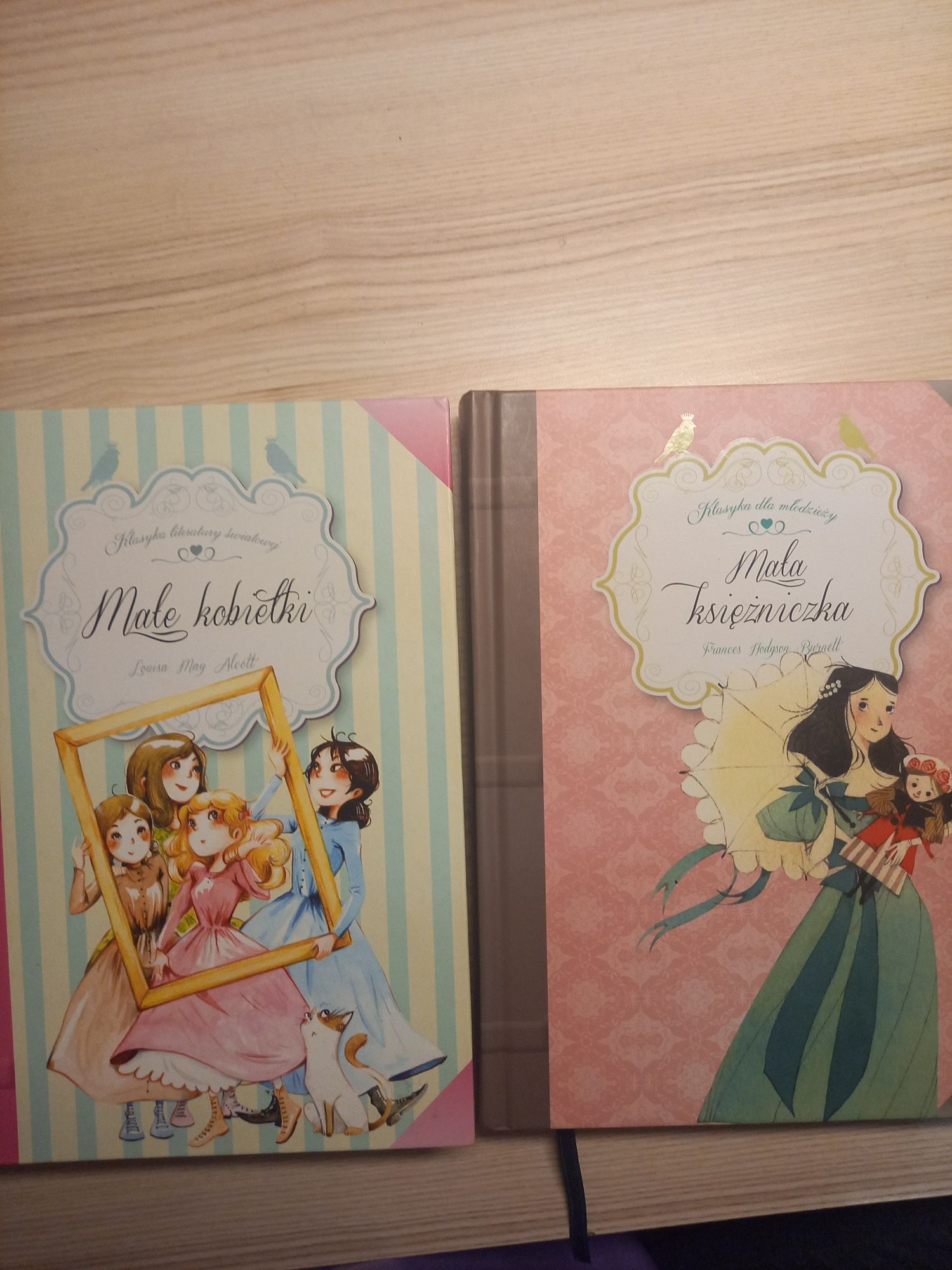 Książki: "Małe kobietki" i "Mała księżniczka"