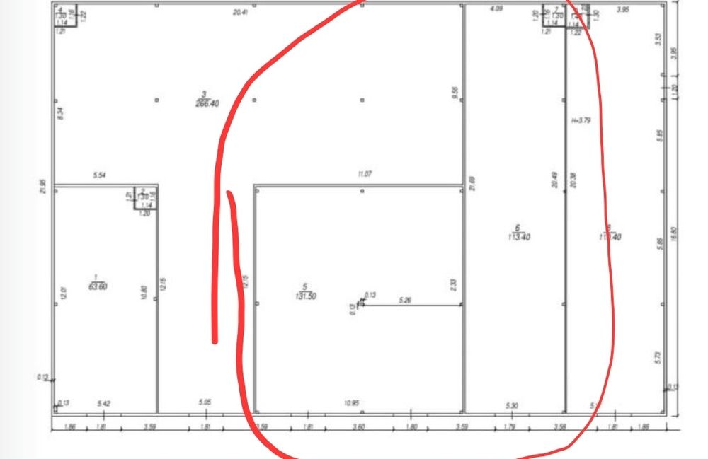 Оренда рн Балашовки, червона лінія