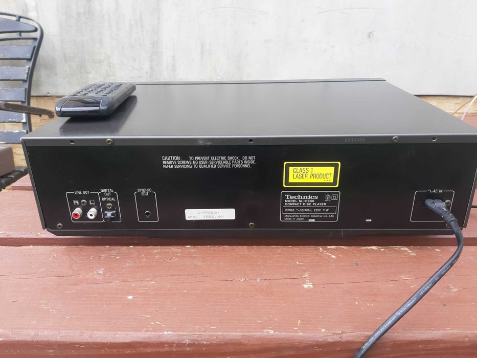 Odtwarzacz CD Technics SL-PS50