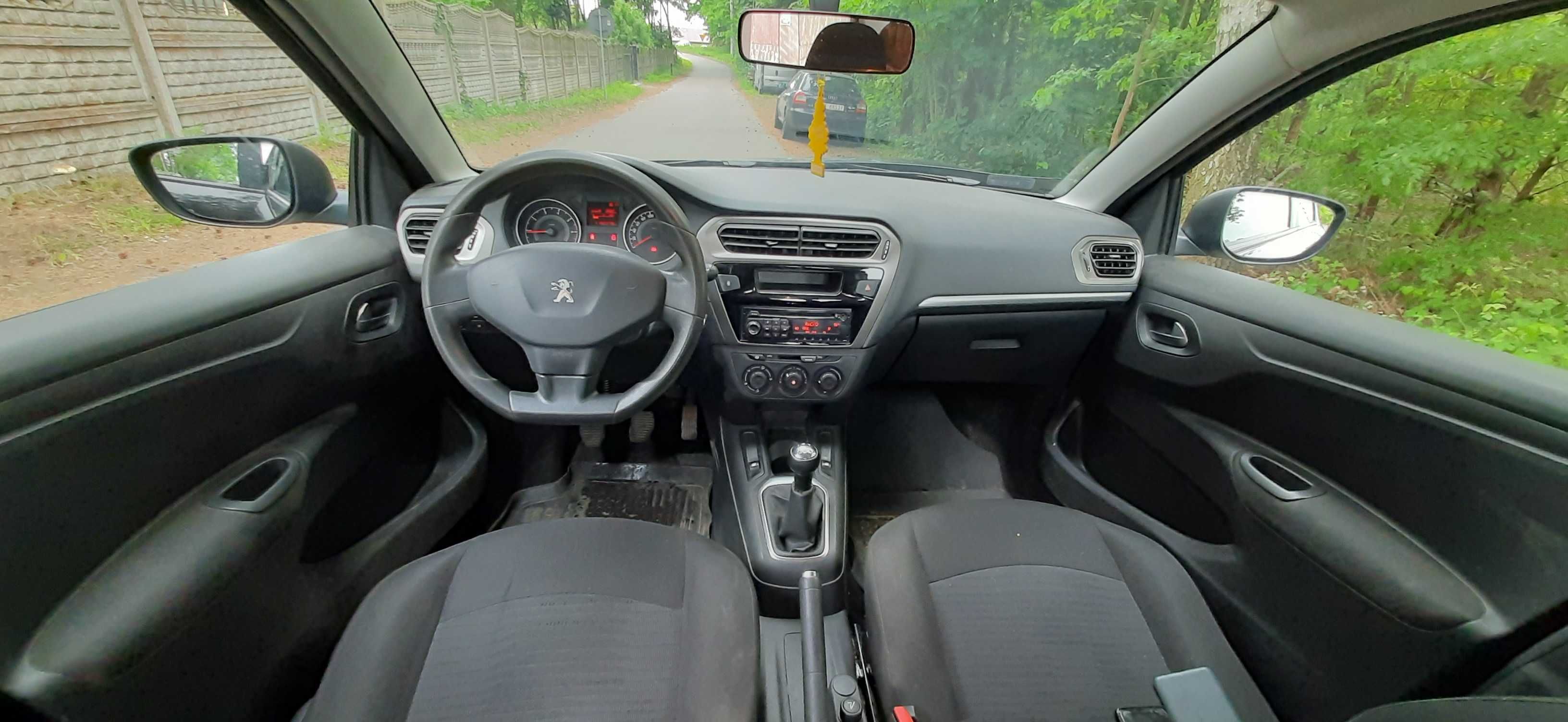 PEUGEOT 301 1.6 E-HDI  2013 r   Uszkodzony Jeżdżący Transport pod dom