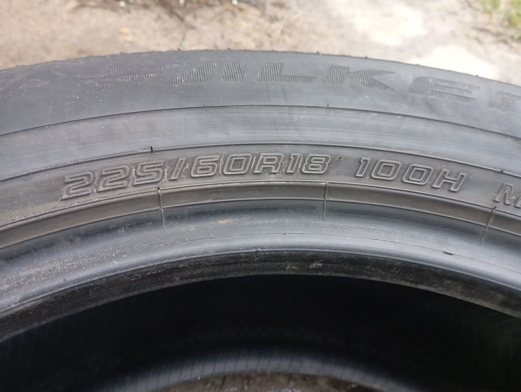 Шини FALKEN ZIEX 225/60/R18 100H 18року. Стокова на Nissan