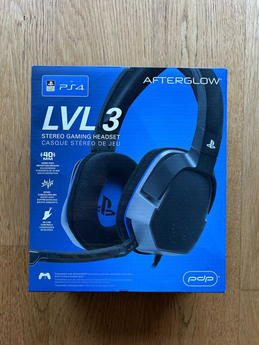 Słuchawki PDP LVL 3 Nauszne PS4