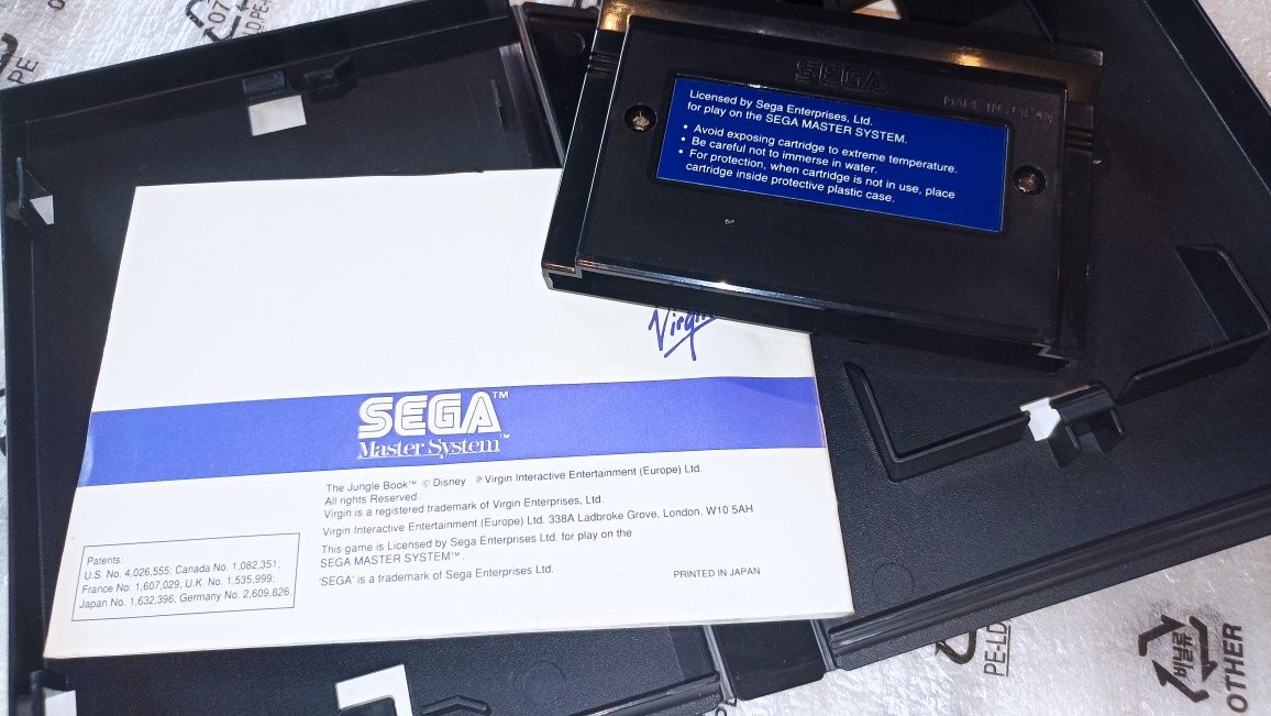 The Jungle Book Księga Dżungli Sega Master System kompletna sprawna sk