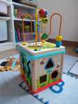 Kostka sensoryczna edukacyjna sorter Montessori