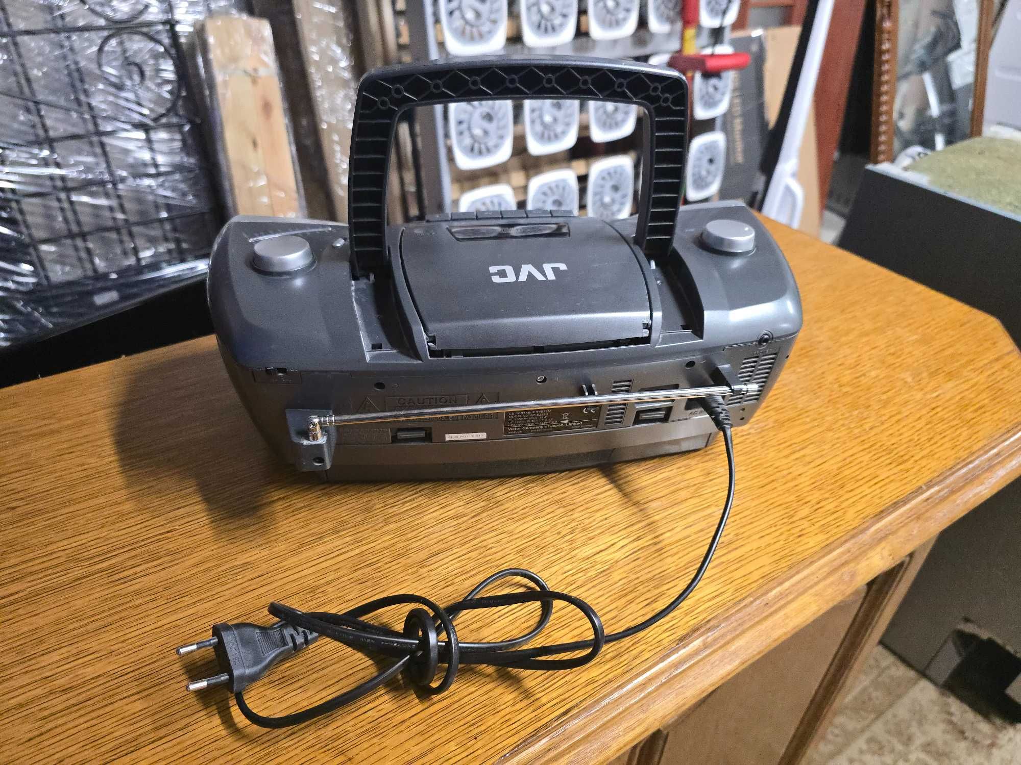 Radioodtwarzacz, Boombox JVC w bardzo dobrym stanie