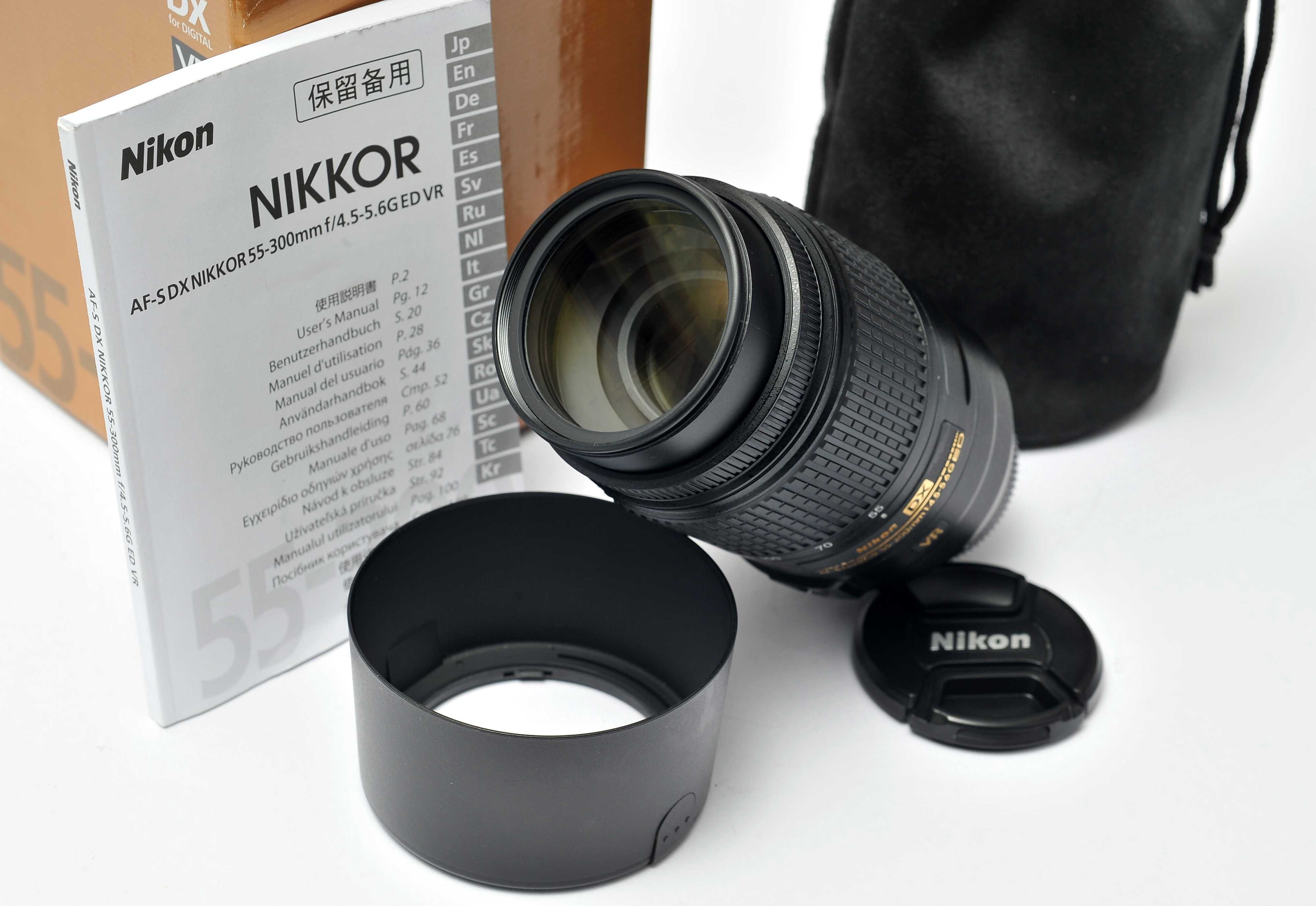 Nikon 55-300mm DX  (seminova)