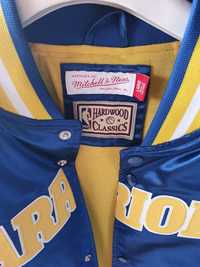 Kurtka mitchell&ness warriors retro L