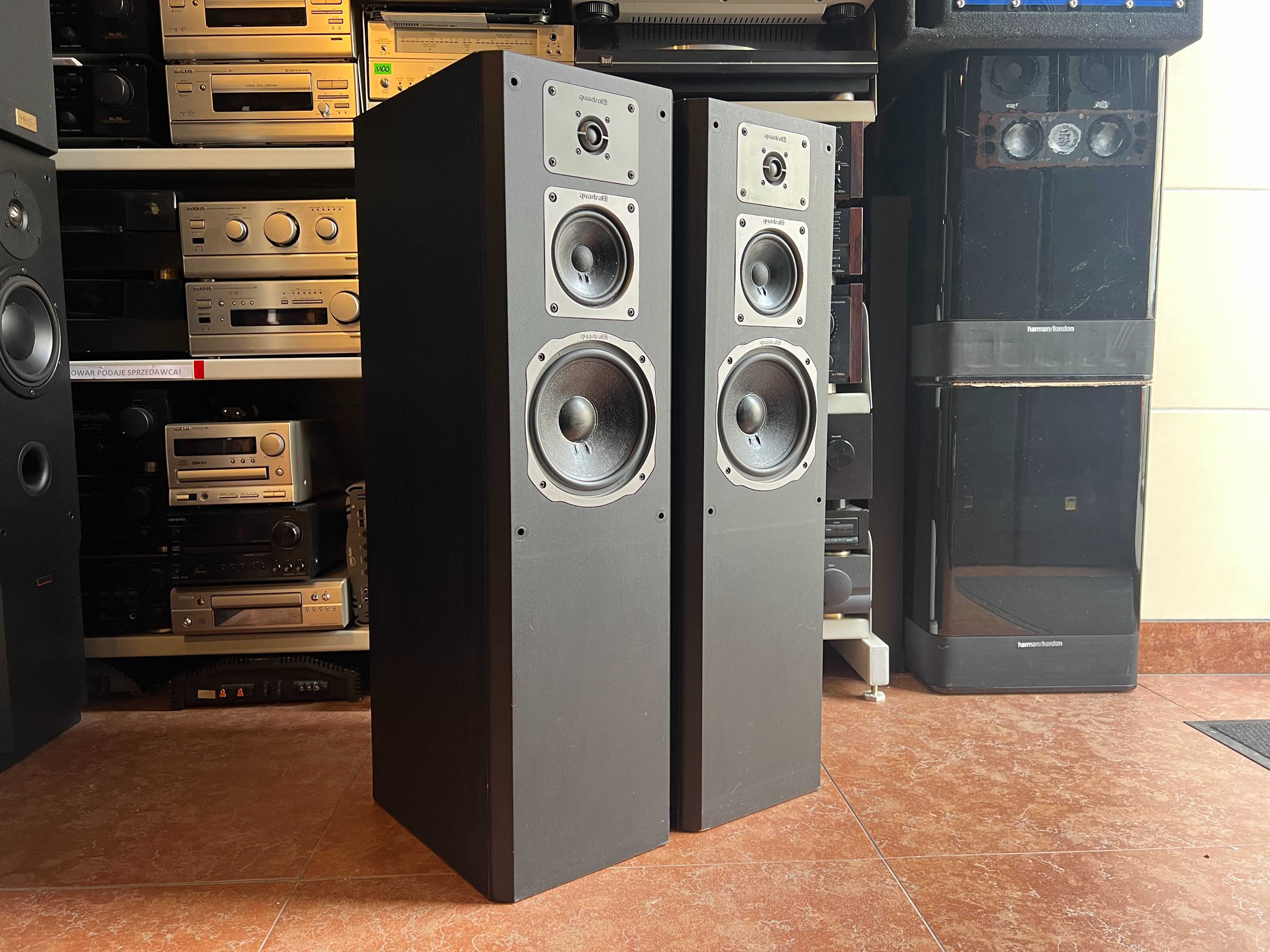 Kolumny podłogowe Quadral Monsun, Audio Room