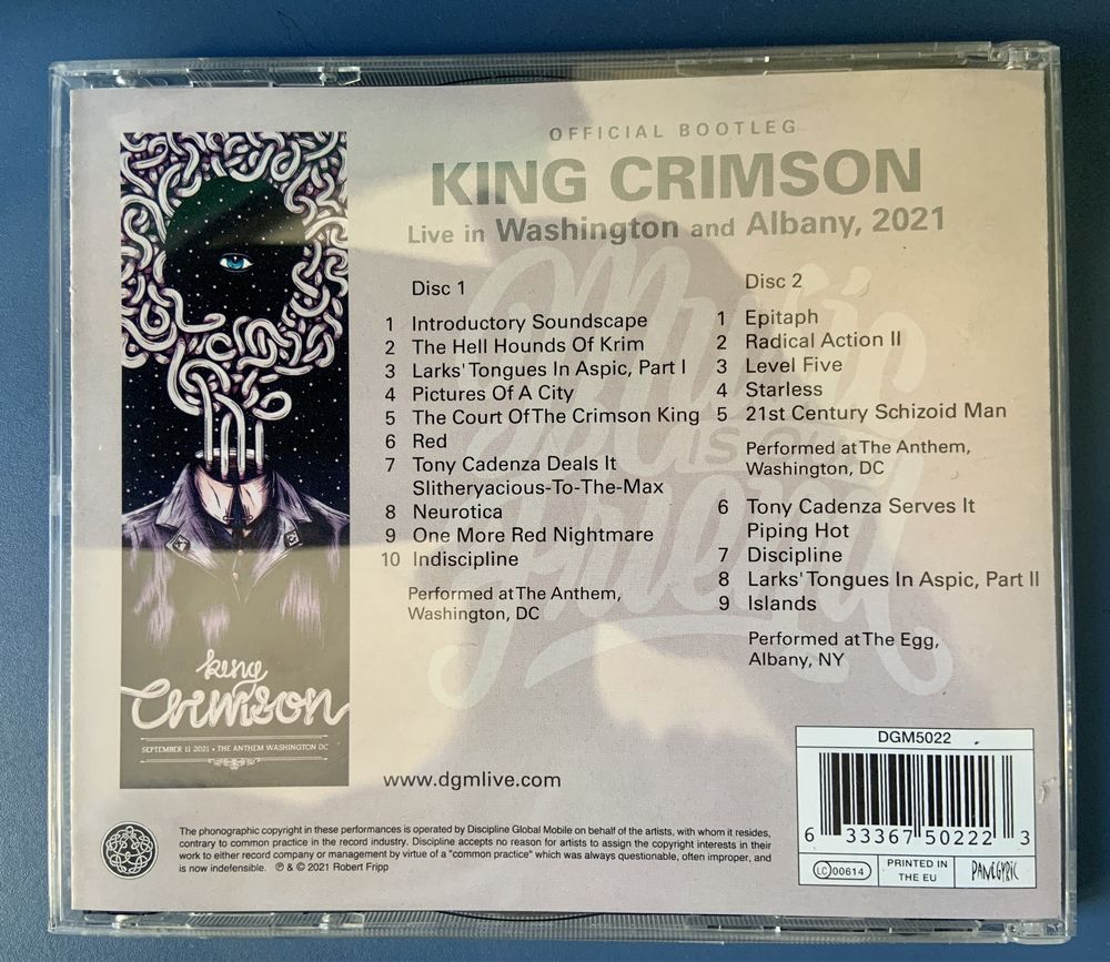 King Crimson Music is our friend 2cd