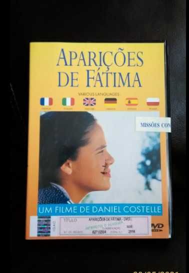 DVD NOVO Aparições de Fátima Filme Daniel Costelle 1997 SOM PT Costele