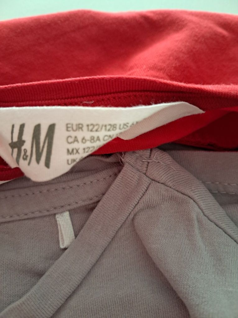 Bluzki H&M, Reserved 122/128  -13 sztuk