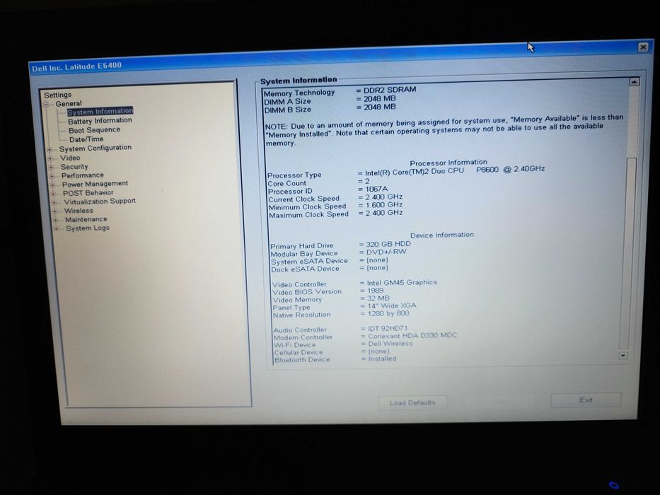 Laptop HP / DELL / OPIS