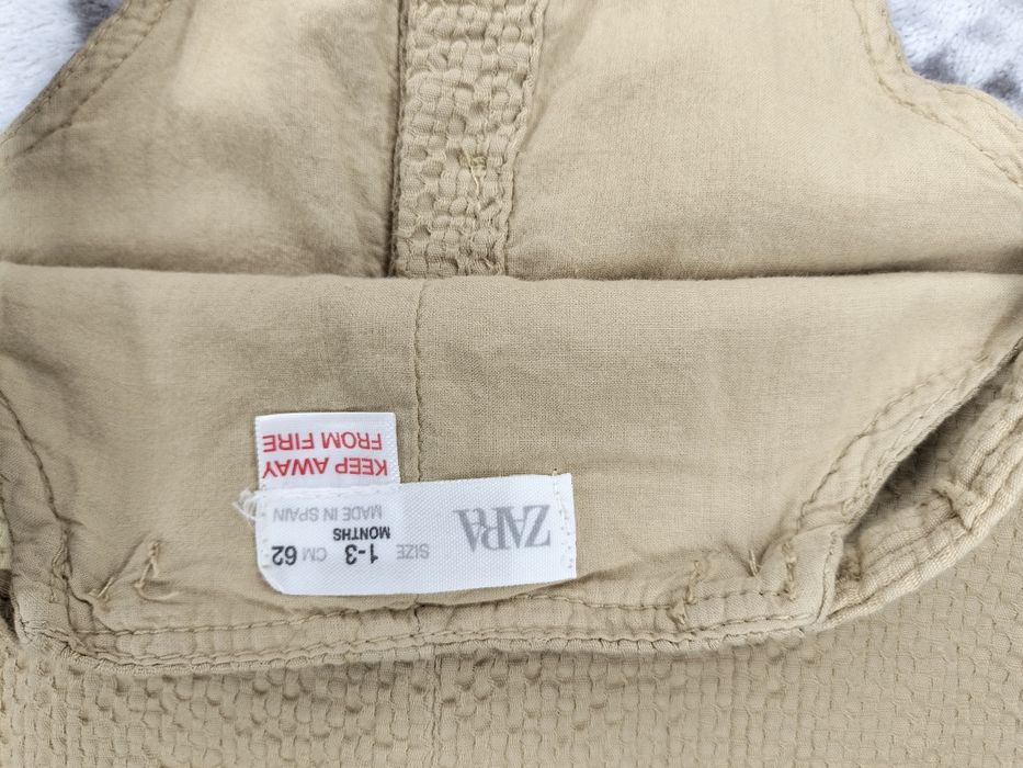 Nowe ogrodniczki niemowlęce unisex