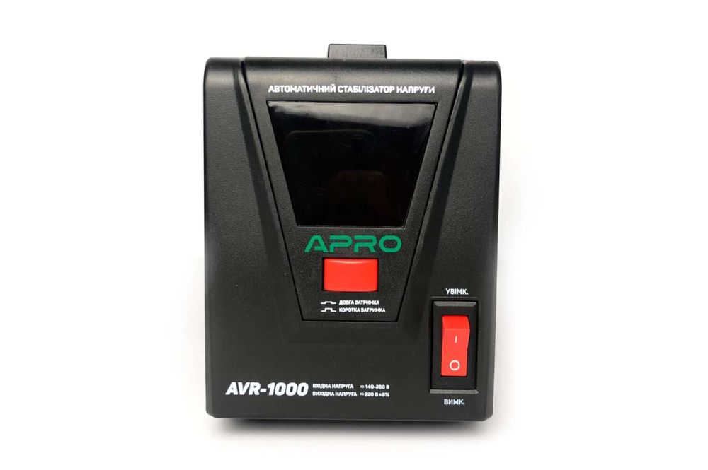 Стабілізатор напруги релейний Apro - AVR-1000