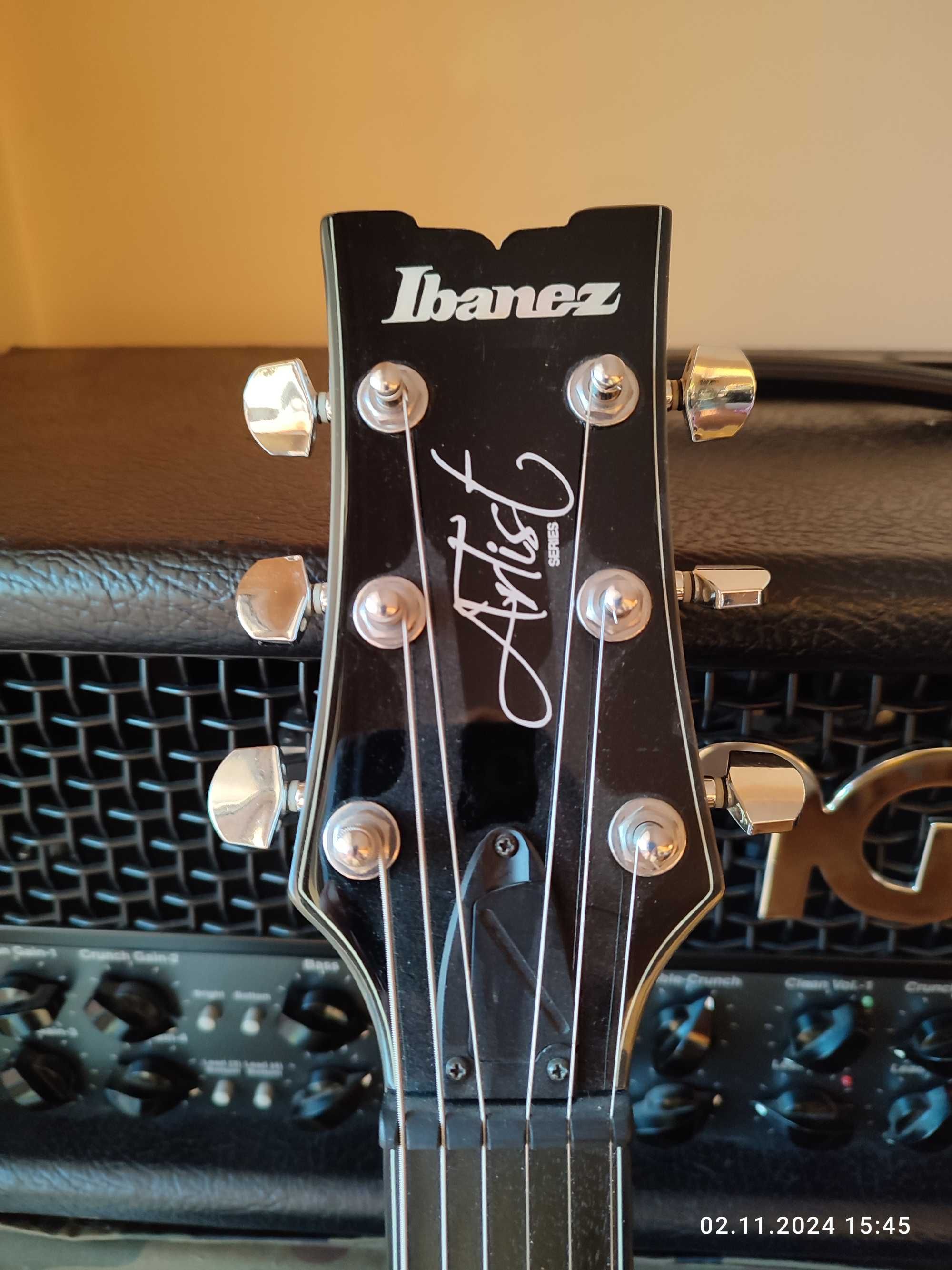 Ibanez ARZ300 + Gibson Dirty Fingers, zamiana