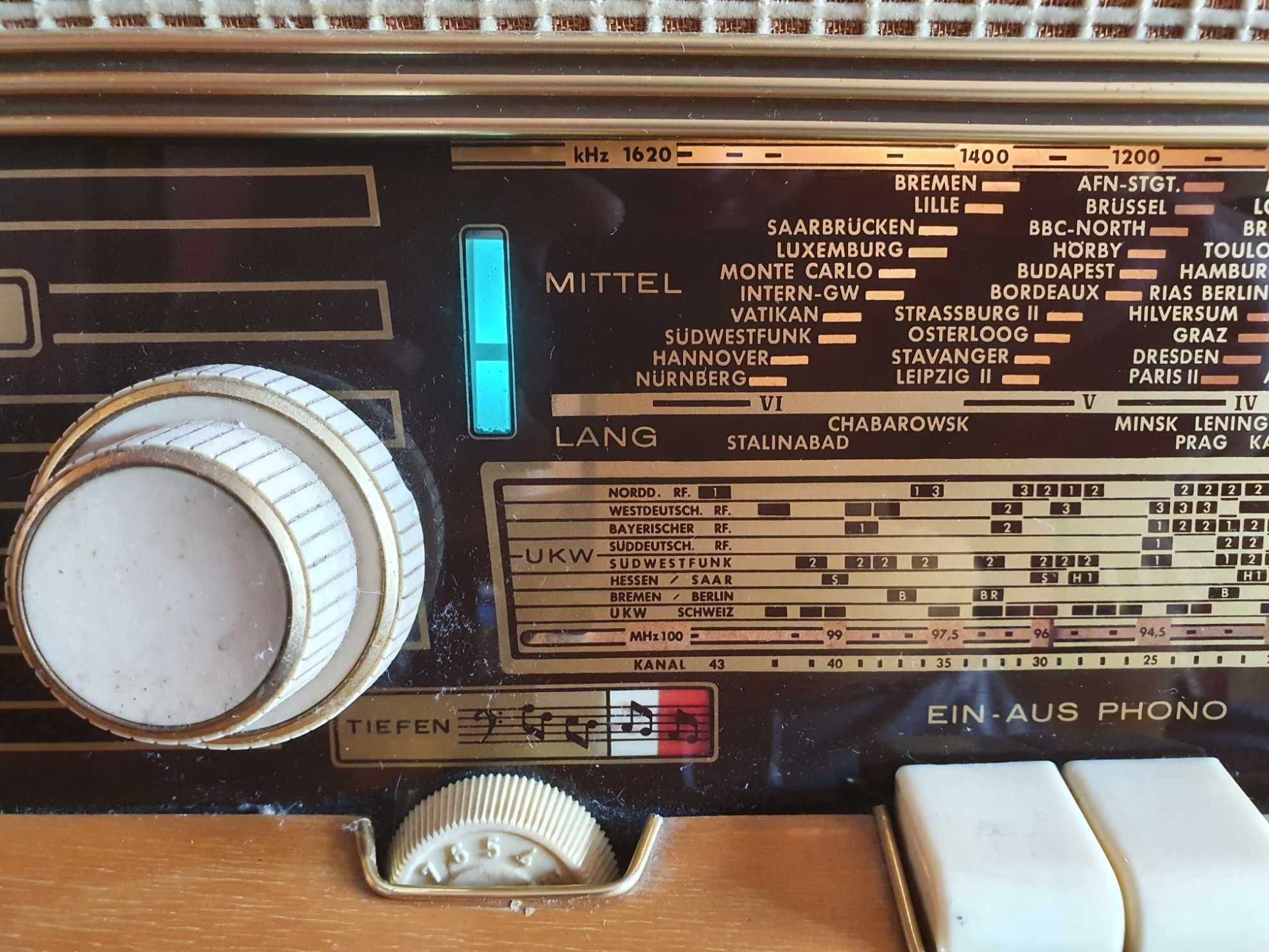 Radio lampowe Emud Phono Rapid 63