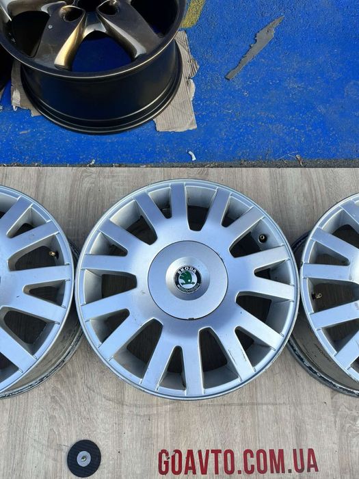 Goauto диски Skoda Superb 1 5/112 r16 et37 7j dia57,1 як нові київ