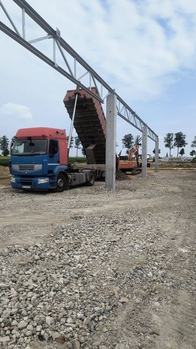 Kruszywo betonowe, żwir, piasek, kamień łamany