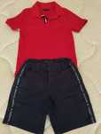 Conjunto calções + Polo Tommy Hilfiger