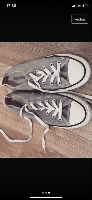 Converse All Star Cinzentos 35/36