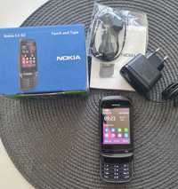 Nokia C2-02 Touch and Type Chrome Black