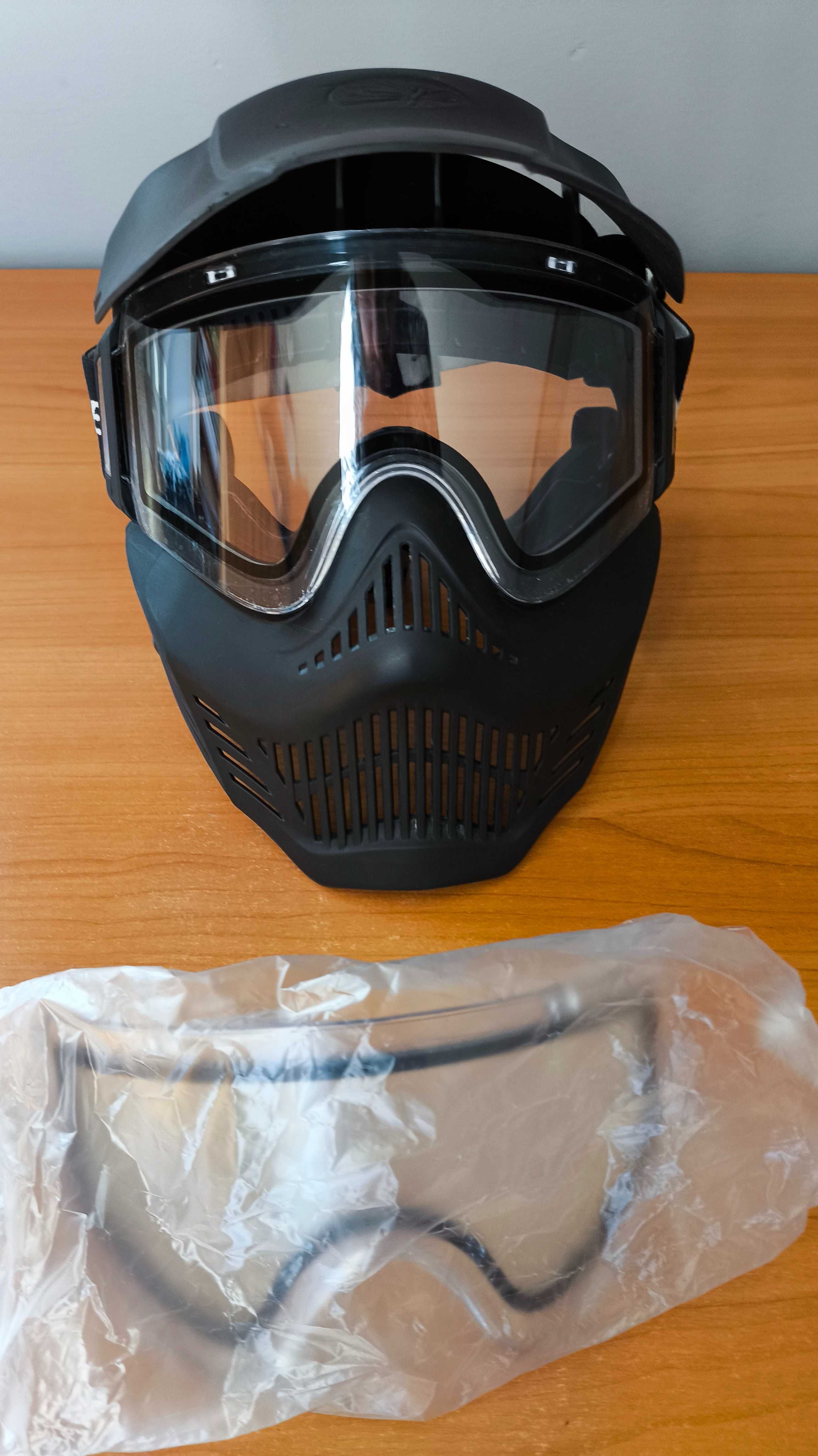 Paintball maska V-FORCE Armor + nowa szybka