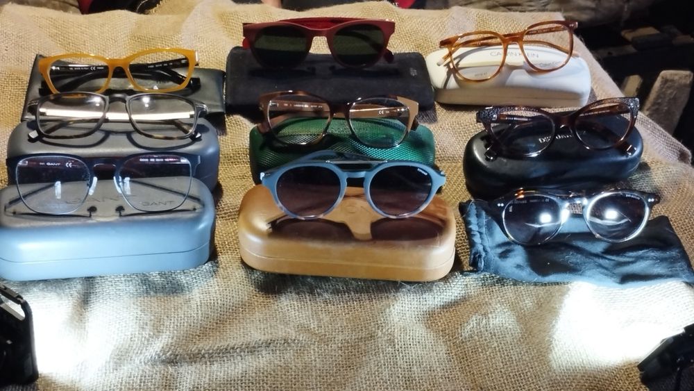 Zestaw okularów, oprawek